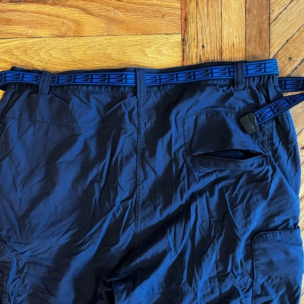 Aigle Men's Dark Blue Navy Cargo Snow Ski Pants - Picture 6 of 7